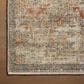 Loloi Heritage 15" Square Gray and Sunset Area Rug, , large