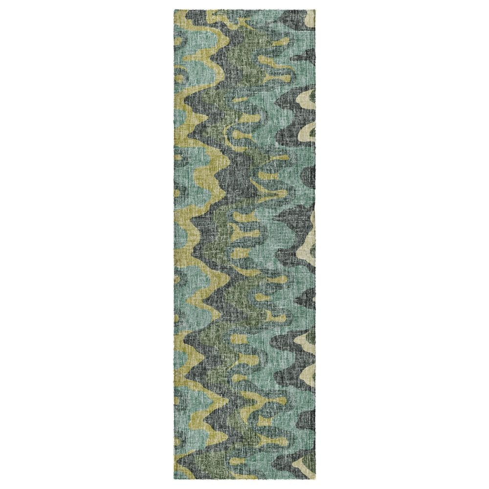 Dalyn Rug Company Lorenzo LN6 Teal 2"3" x 7"6" Runner, , large