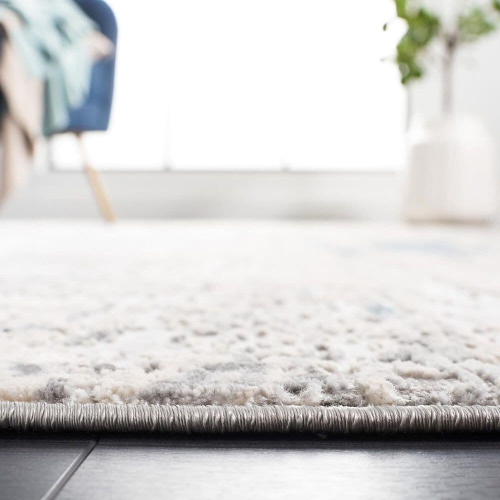 Safavieh Invista INV486 2&#39; x 8&#39; Grey and Blue Runner, , large