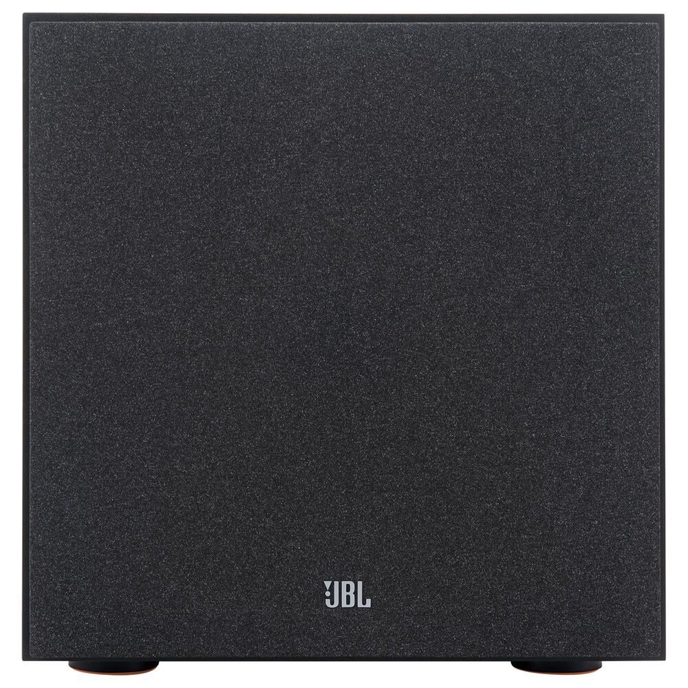 JBL 4.5 Bookshelf Loudspeaker + 4.5 Center Channel Loudspeaker + 10&quot; Powered Subwoofer in Espresso + 5.2 Channel AV 4K Receiver in Black, , large