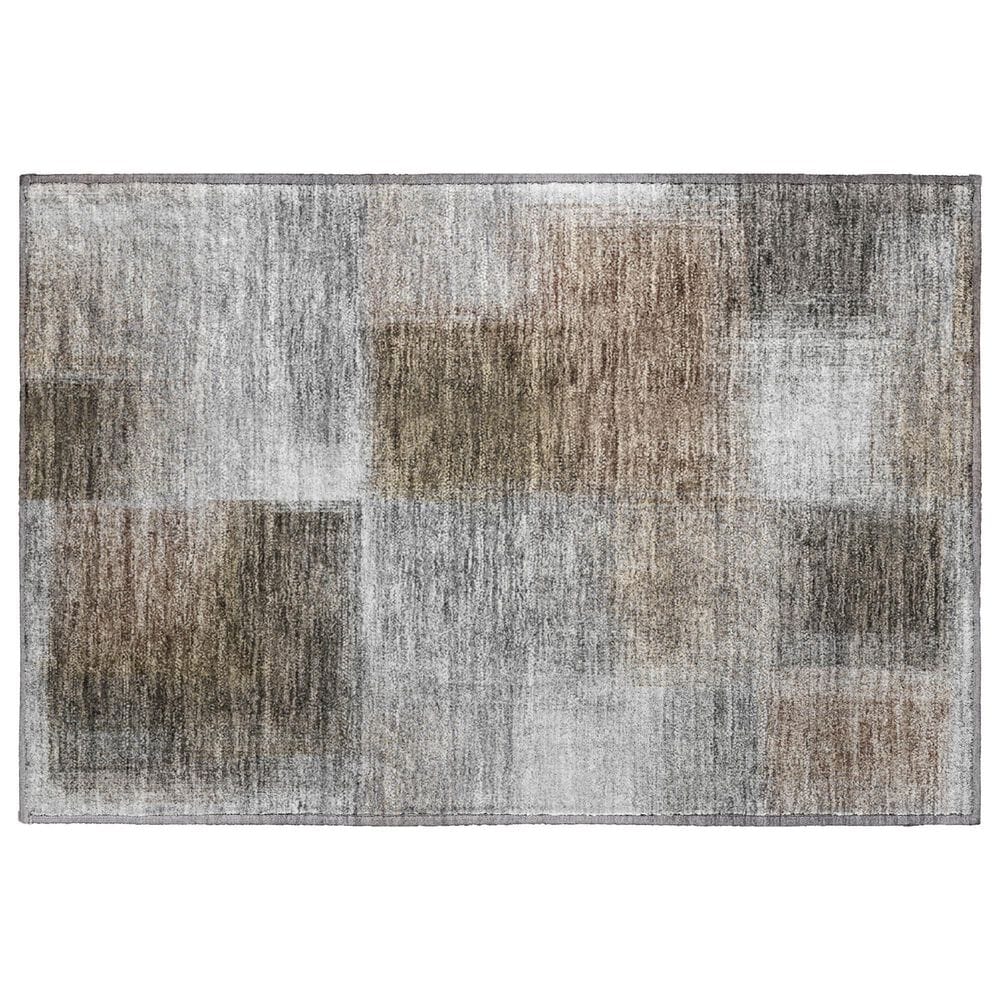 Dalyn Rug Company Trevi TV10 1"8" x 2"6" Pewter Runner, , large
