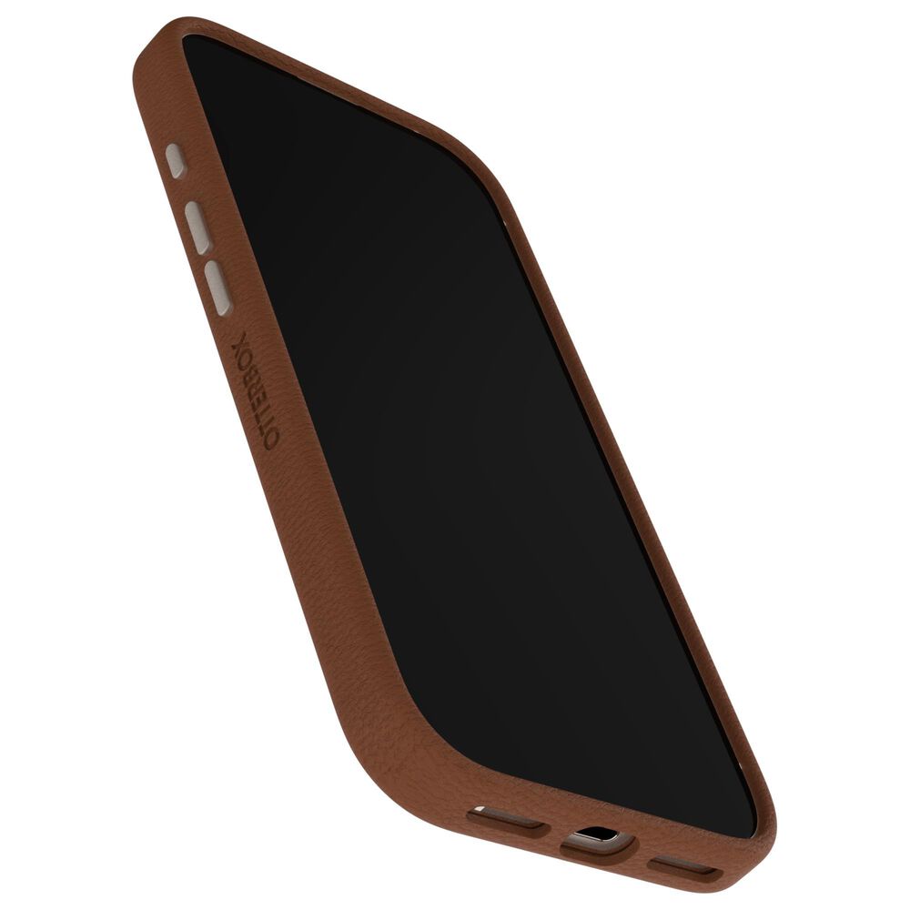 OtterBox Symmetry Cactus Leather Case for iPhone 17 in Desert Saddle, , large