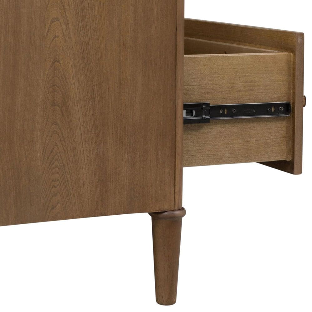 Urban Home Whitmore 6 Drawer Dresser and Mirror in Brown, , large