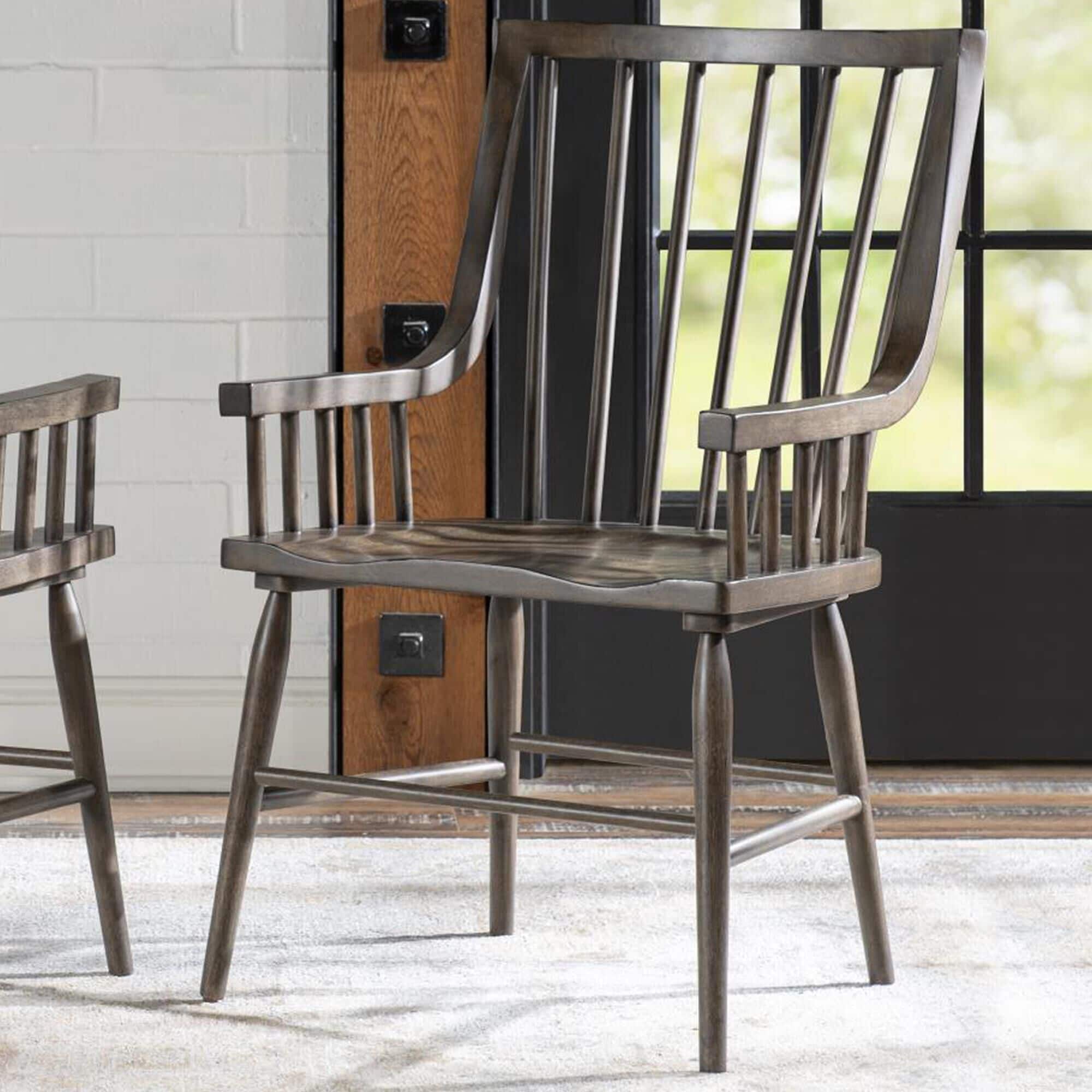 Legacy Classic XXX's and OOO's Windsor Arm Chair in Cocoa
