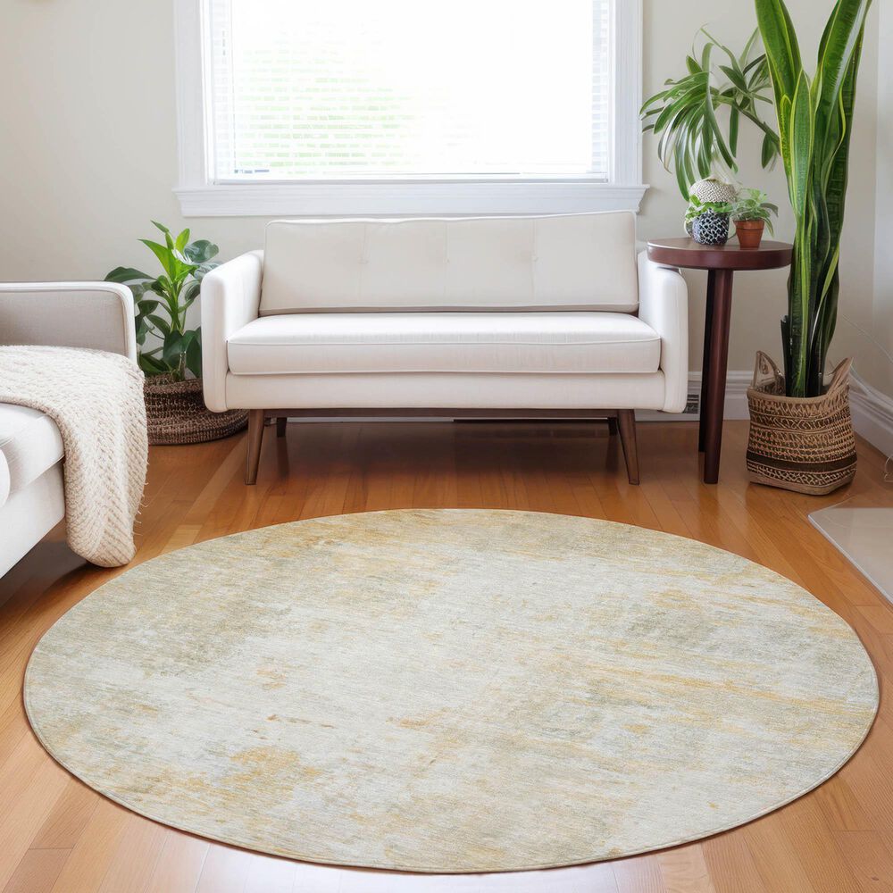 Dalyn Rug Company Ravenna RN1 8&#39; Round Linen Area Rug, , large