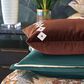 Eastern Accents Gustav 15" x 26" Throw Lumbar Pillow in Orange, , large