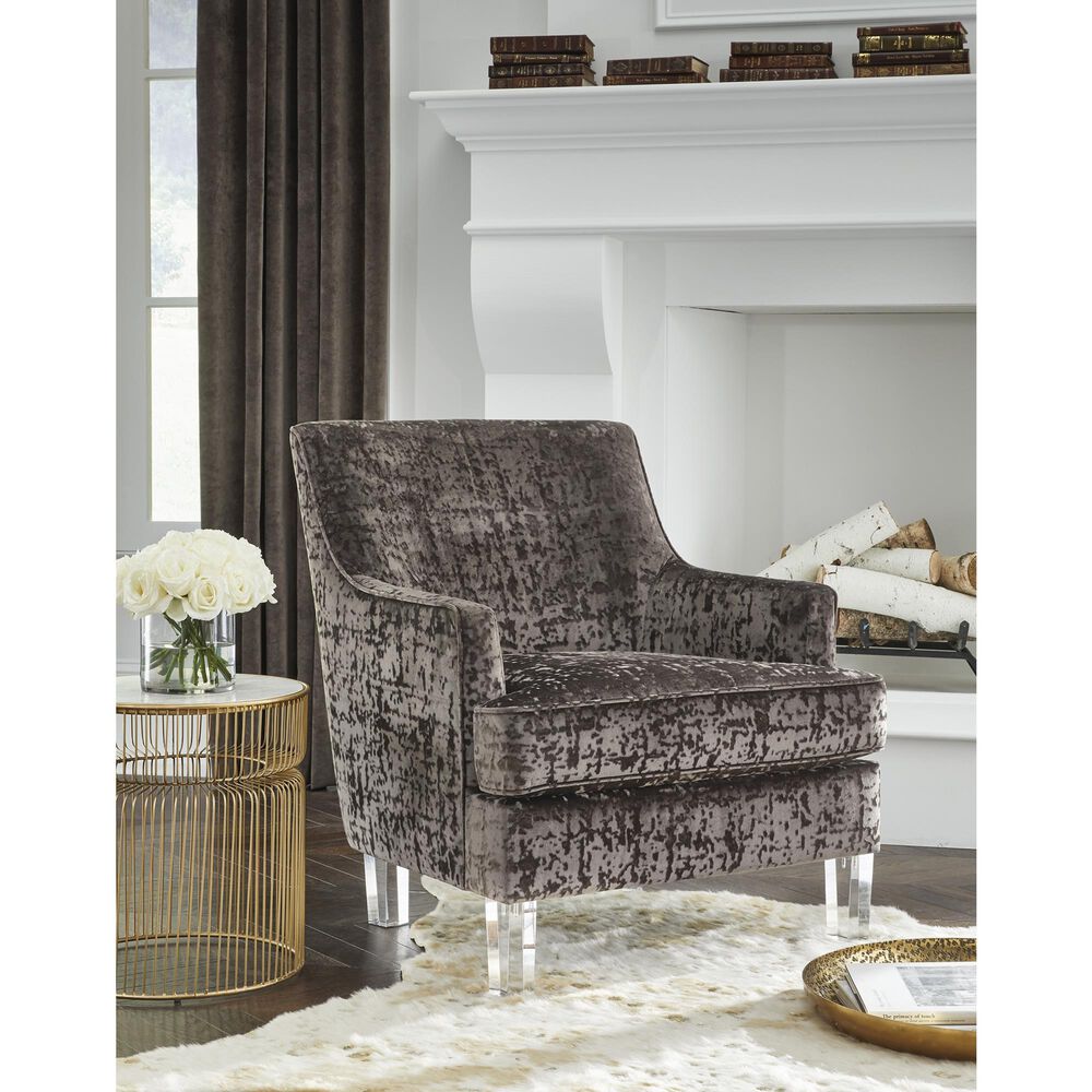 Ashley Gloriann Accent Chair in Charcoal, , large