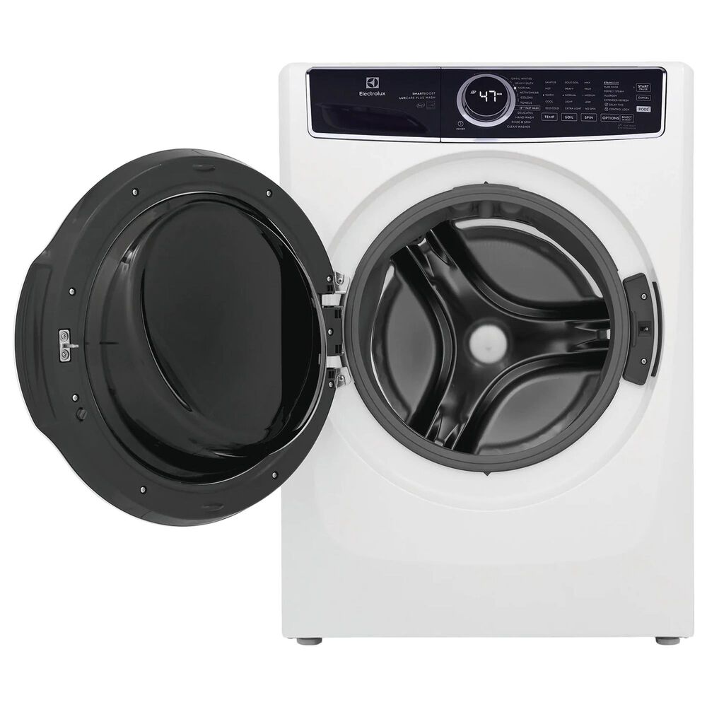 Electrolux 4.5 Cu. Ft. Front Load Washer and 8.0 Cu. Ft. Gas Dryer Laundry Pair in White, , large