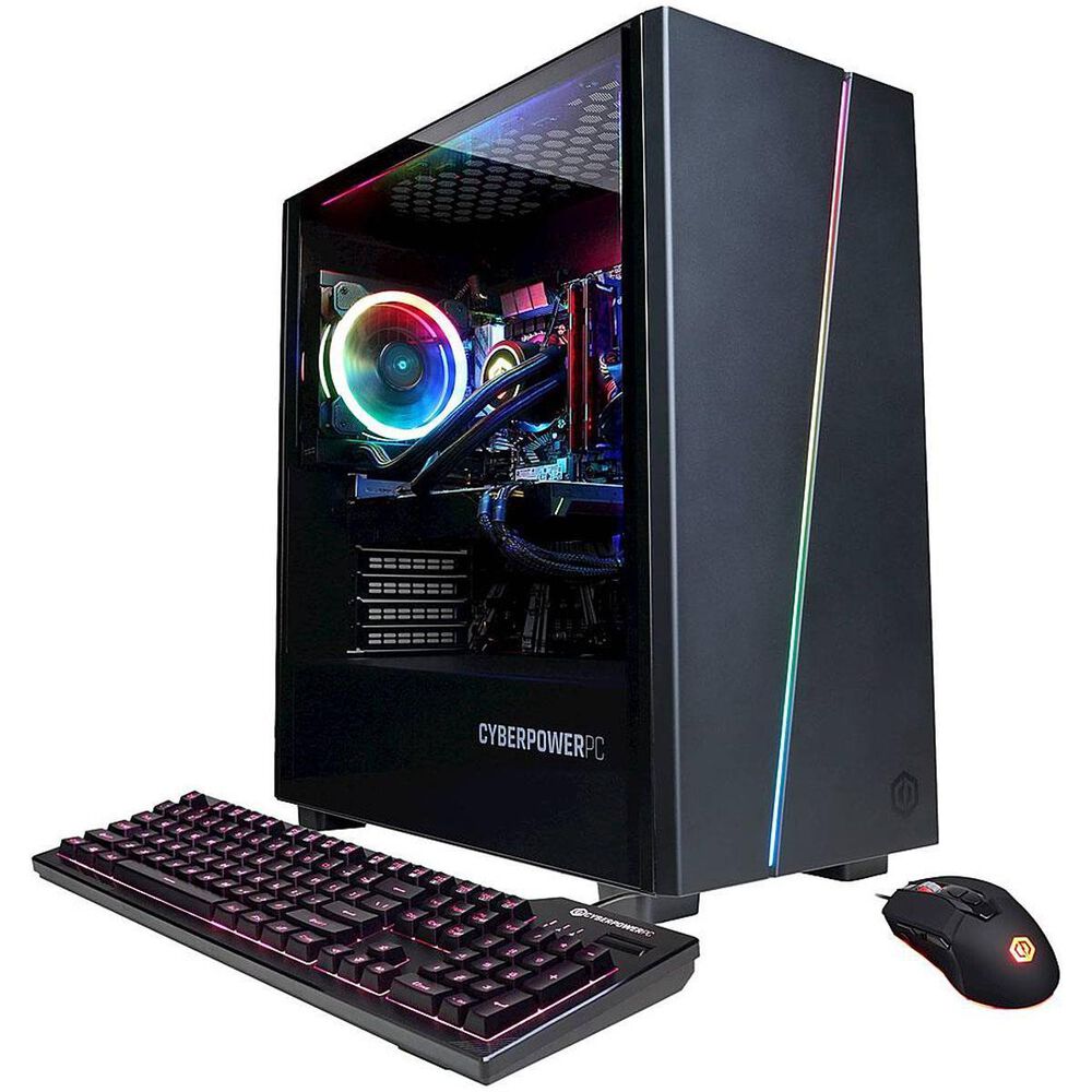 CyberpowerPC Gamer Supreme Gaming Desktop | Intel Core i7-12700KF - 16GB Memory - NVIDIA GeForce RTX 3060 - 1TB SSD in Black, , large