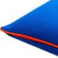 Surya Ackerly 20" Square Throw Pillow in Blue and Orange, , large
