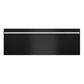 Wolf 30" Contemporary M Series Warming Drawer Front Panel in Black, , large