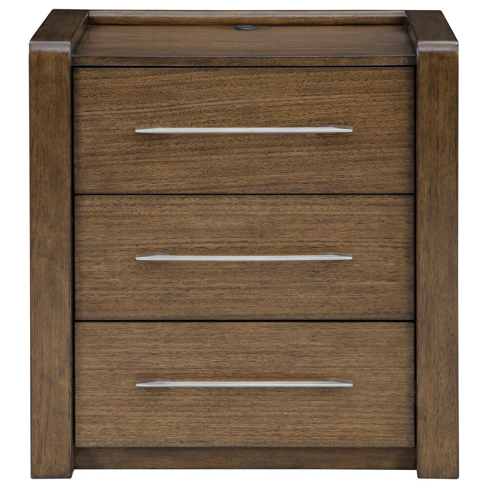 Ashley Marxmore 4 Piece Queen Upholstered Storage Bedroom Set in Brown, , large