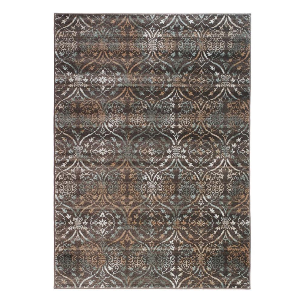 Radici USA Pisa 3746 5"3" x 7"3" Brown Area Rug, , large