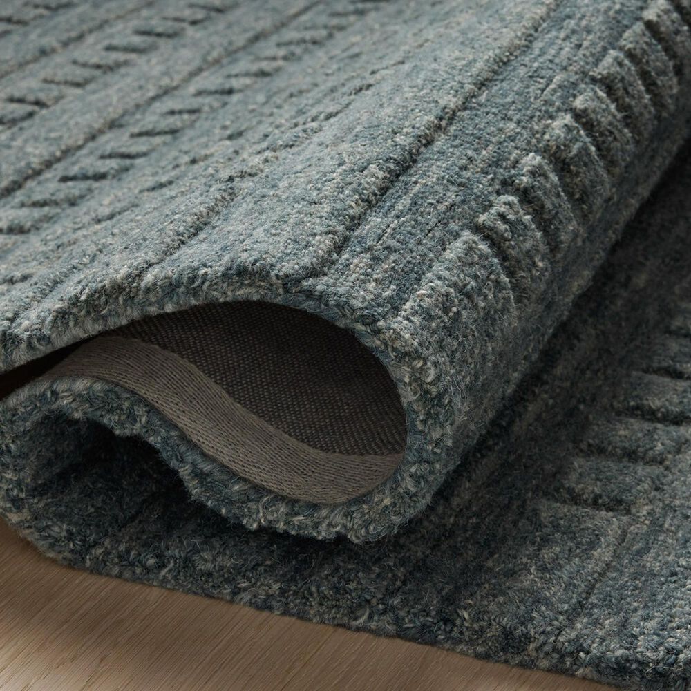 Chris Loves Julia x Loloi Bradley 11&#39;6&quot; x 15&#39; Teal Area Rug, , large