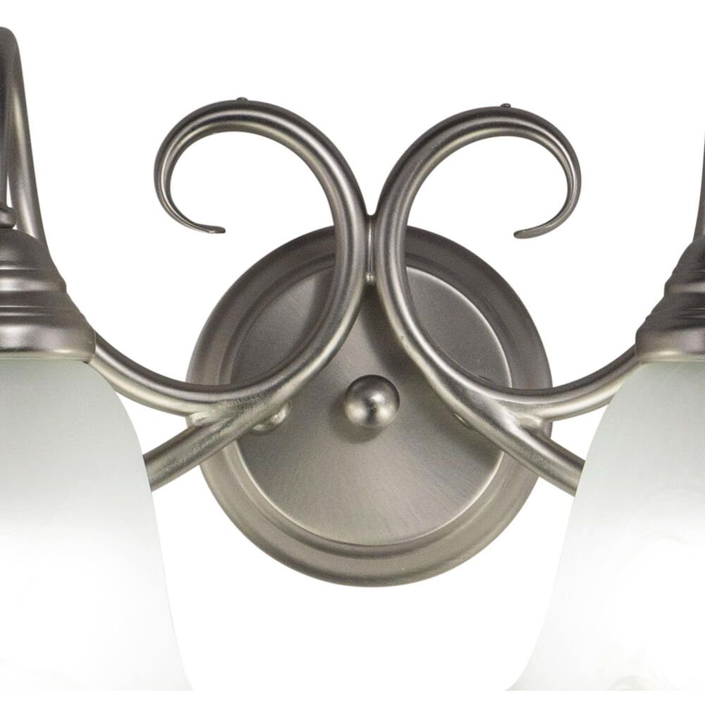 Vaxcel Bella 4-Light Bathroom Vanity Fixture in Brushed Nickel, , large
