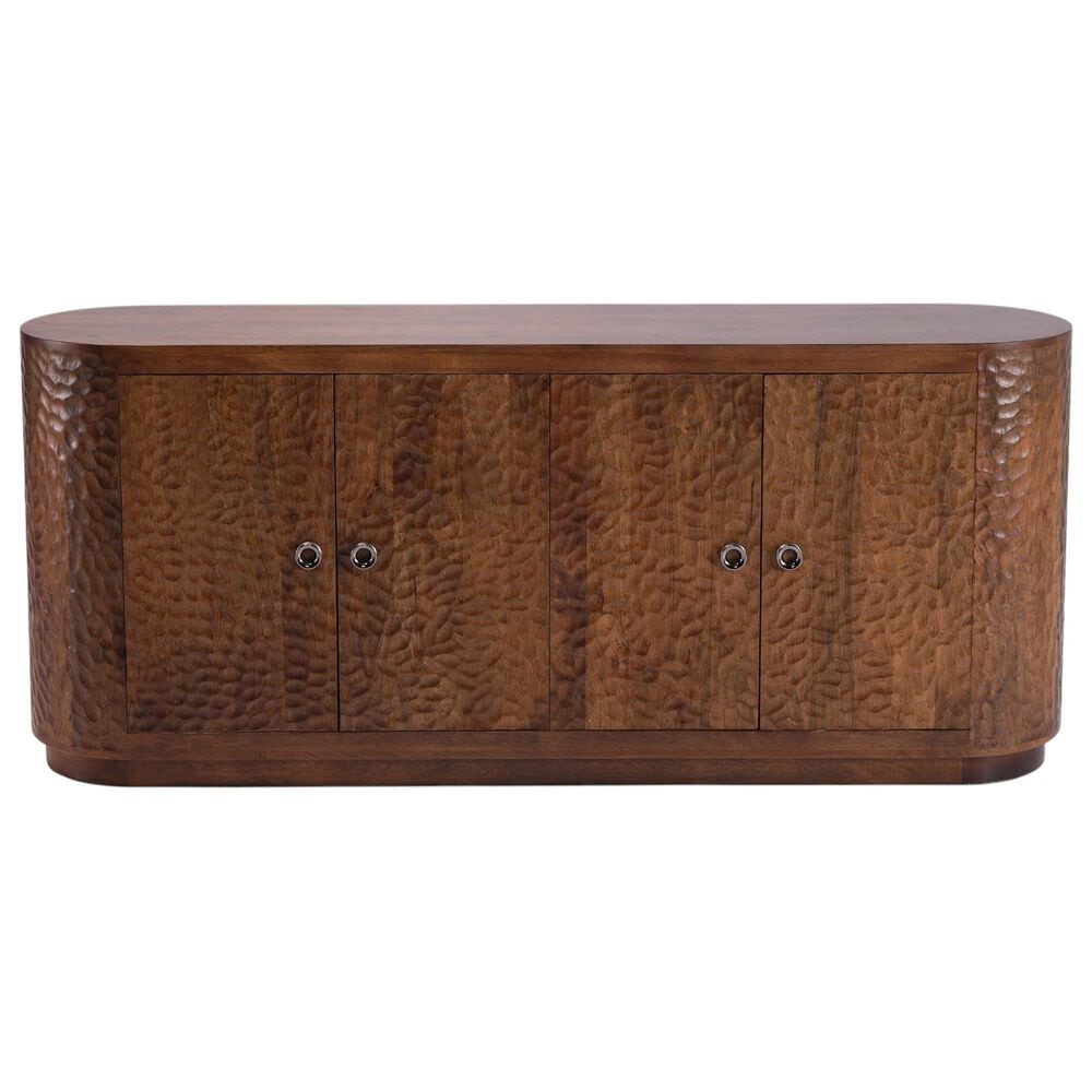 Jaipur Home Elodie 4-Door Sideboard in Mottled Brown, , large