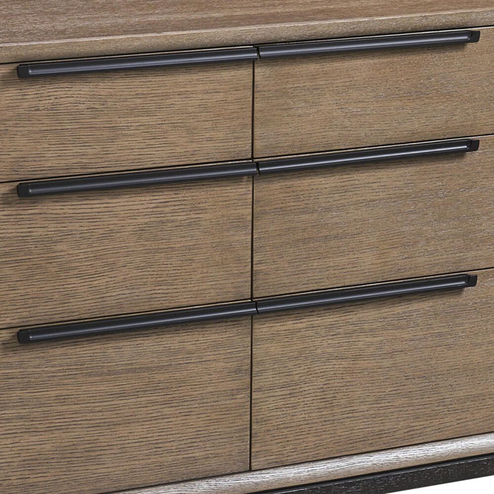 Lexington Furniture Zanzibar Algiers 6-Drawer Dressers in Medium Taupe, Espresso and Dark Umber, , large
