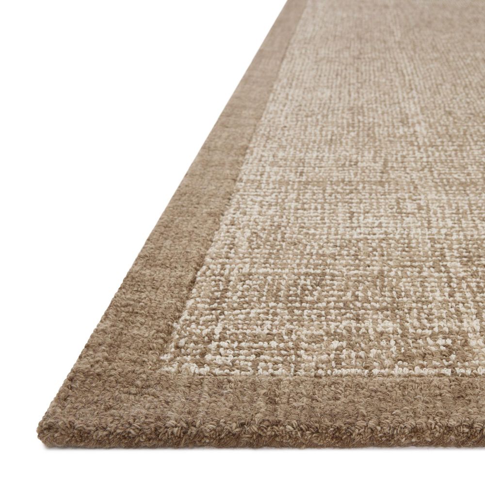 Magnolia Home Henley Ivory and Brown 5&#39; x 7&#39;6&quot; Area Rug, , large