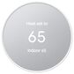Google Nest Thermostat - Smart Programmable Wi-Fi Thermostat - Snow, , large