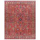 Surya Iris Burnt Orange, Dark Blue, Yellow, Light Pink, Oatmeal and Olive 2"2" x 3"9" Area Rug, , large