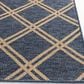 Trisha Yearwood Rug Collection Gather Minot 6"7" x 9"6" Cobalt and Natural Area Performance Rug, , large