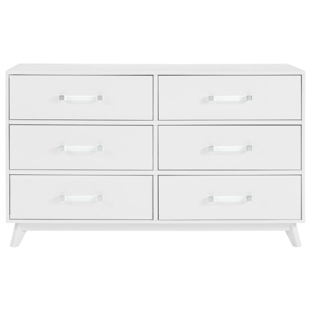 Oxford Baby Holland 6-Drawer Dresser in Cloud White, , large