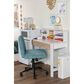 Global Movement Computer Desk in Weathered White, , large
