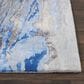 Nourison Prismatic PRS11 9"9" x 13"9" Silver, Purple and Blue Area Rug, , large