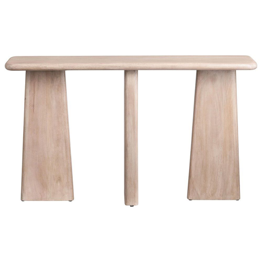 Crestview Collection Kenwood Console Table in Light Brown, , large