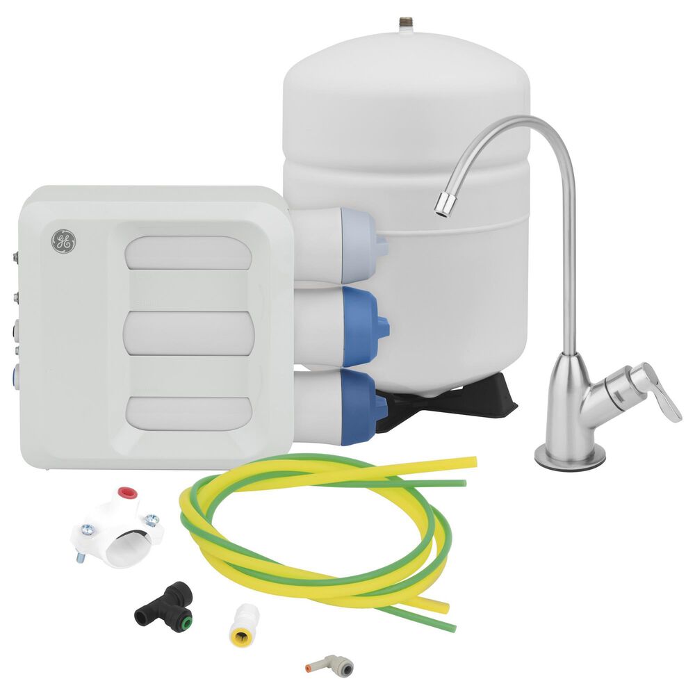 GE Appliances Reverse Osmosis Filtration System in White, , large