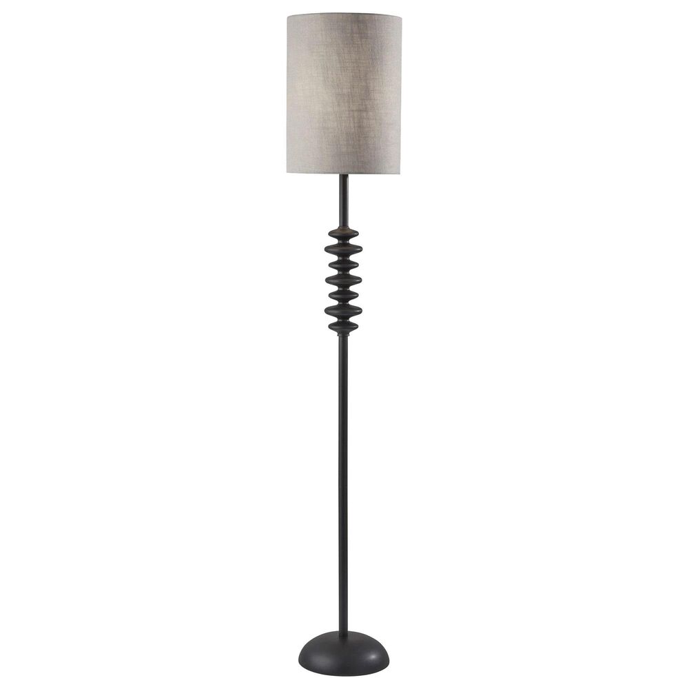 Adesso Beatrice Floor Lamp in Matte Black, , large