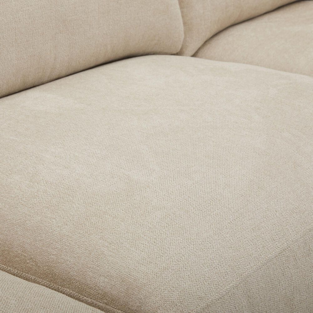 Kuka &#40;Hk&#41; Trade Co Lmt Motion Becki Owens 4-Piece Stationary Right Facing Sectional in Pacific Ecru, , large