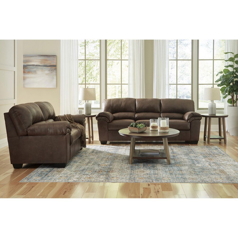 Ashley Bladen Stationary Sofa and Loveseat Set in Coffee, , large