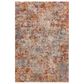 Surya Mirabel 2" x 3" Peach, Orange, Cream, Brown, Saffron and Denim Area Rug, , large