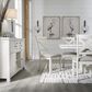 Ashley Robbinsdale Dining Chair Set of 2 in Antique White, , large