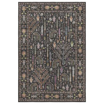 Dalyn Rug Company Hatay HY5 8" x 10" Black Area Rug, , large