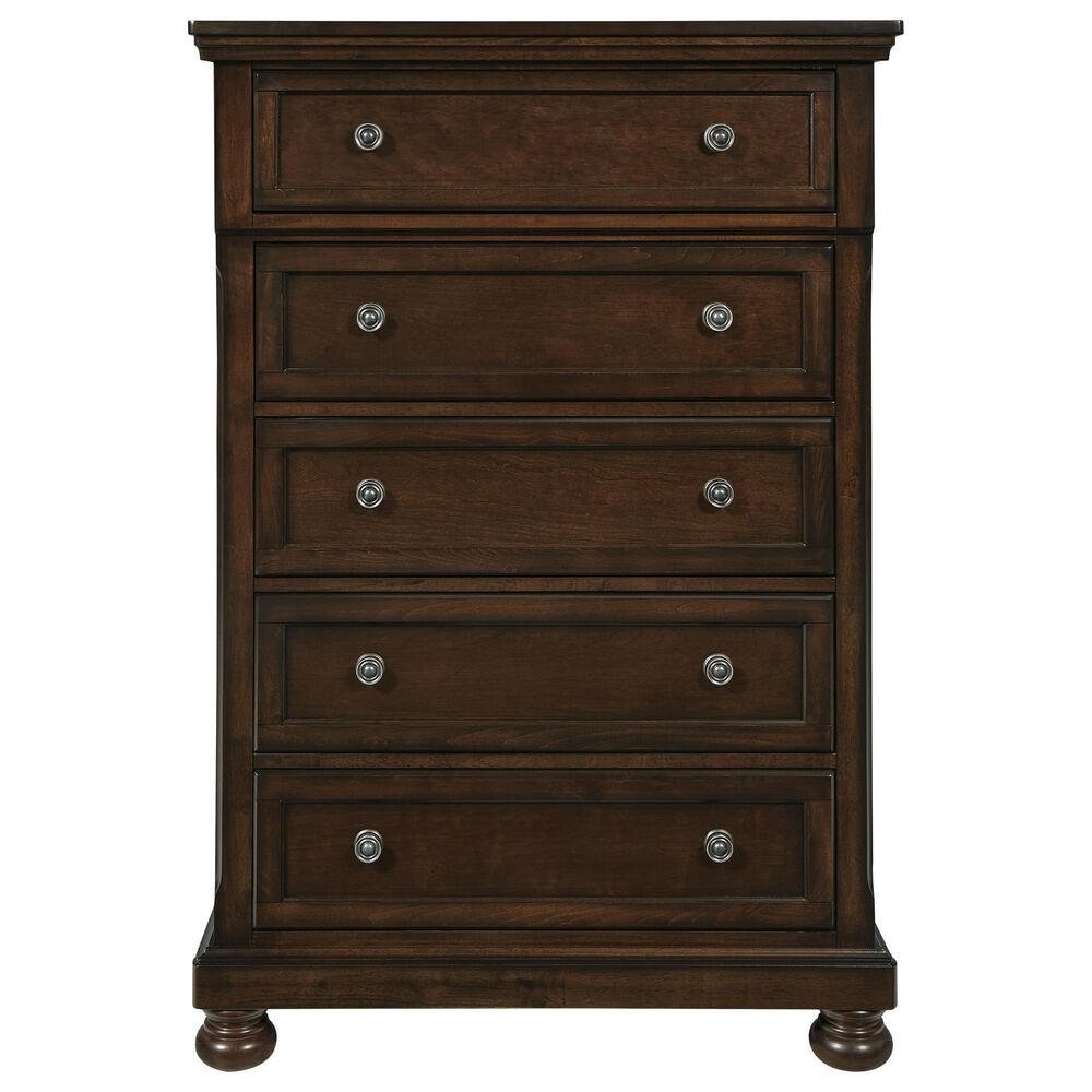 Millenium Porter 5-Piece King Bedroom Set in Rustic Brown, , large
