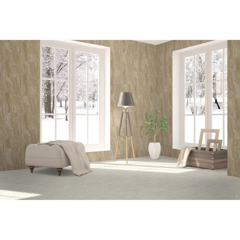 Dal-Tile Florentine Argento 12&quot; x 24&quot; Polished Ceramic Tile, , large