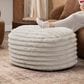 Jaxx Paran Oval Ottoman in Mondo Grey, , large