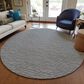 Dalyn Rug Company Laidley 6" Round Grey Indoor/Outdoor Area Rug, , large