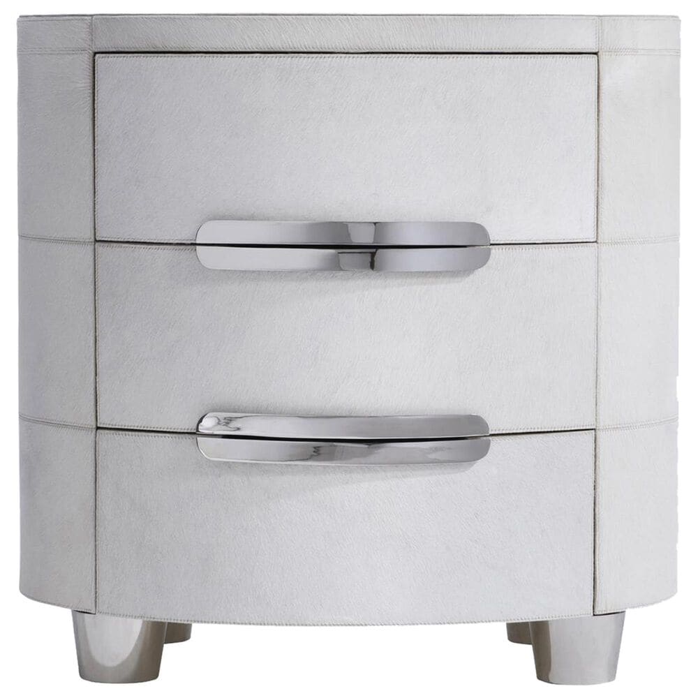 Bernhardt Lyric 3-Drawer Nightstand in White, , large