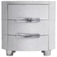 Bernhardt Lyric 3-Drawer Nightstand in White, , large