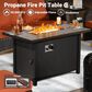HOMLUX 7-Piece Patio Set in Orange, , large