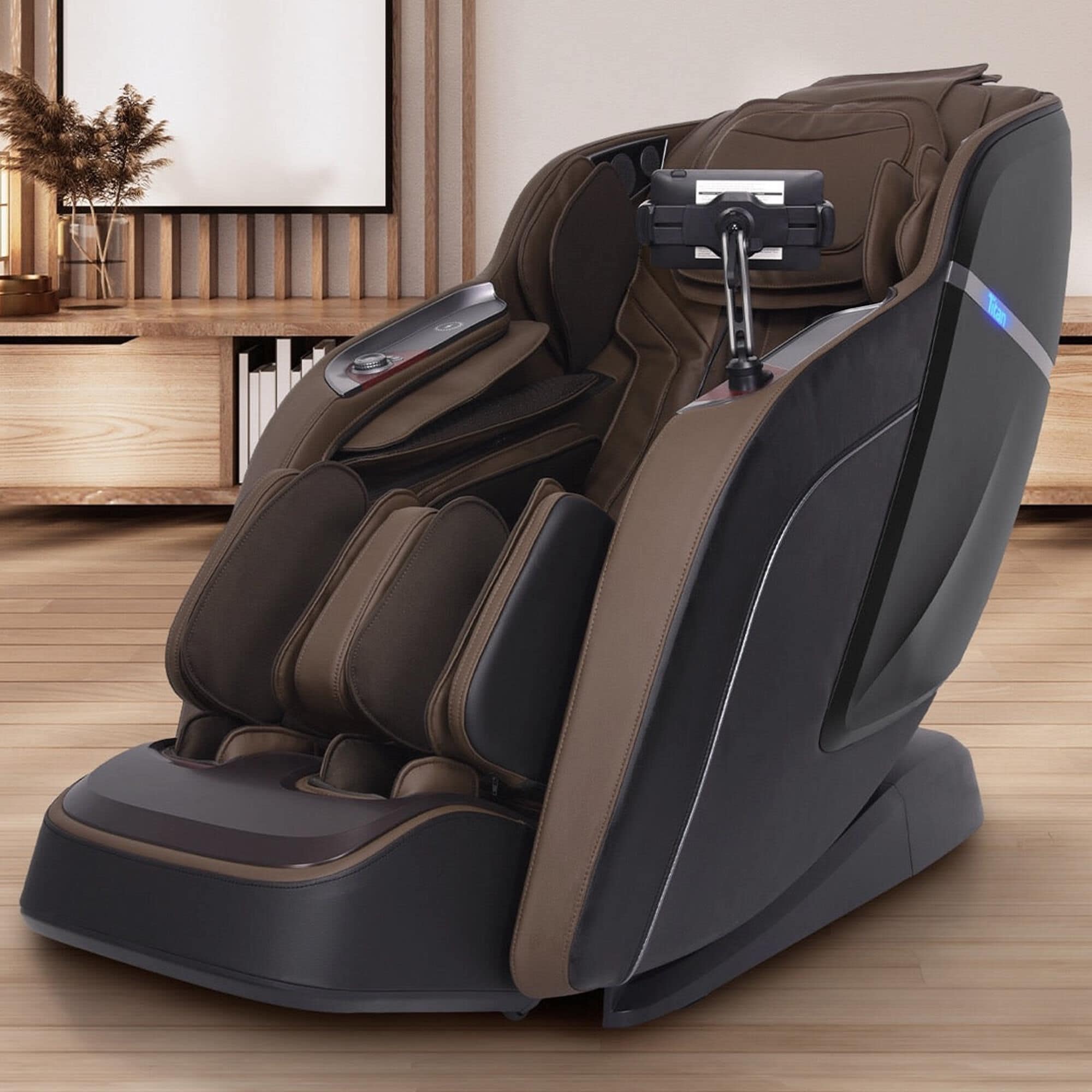 よしりん　椅子　4 Osaki Ronin 4D Massage Chair in Brown