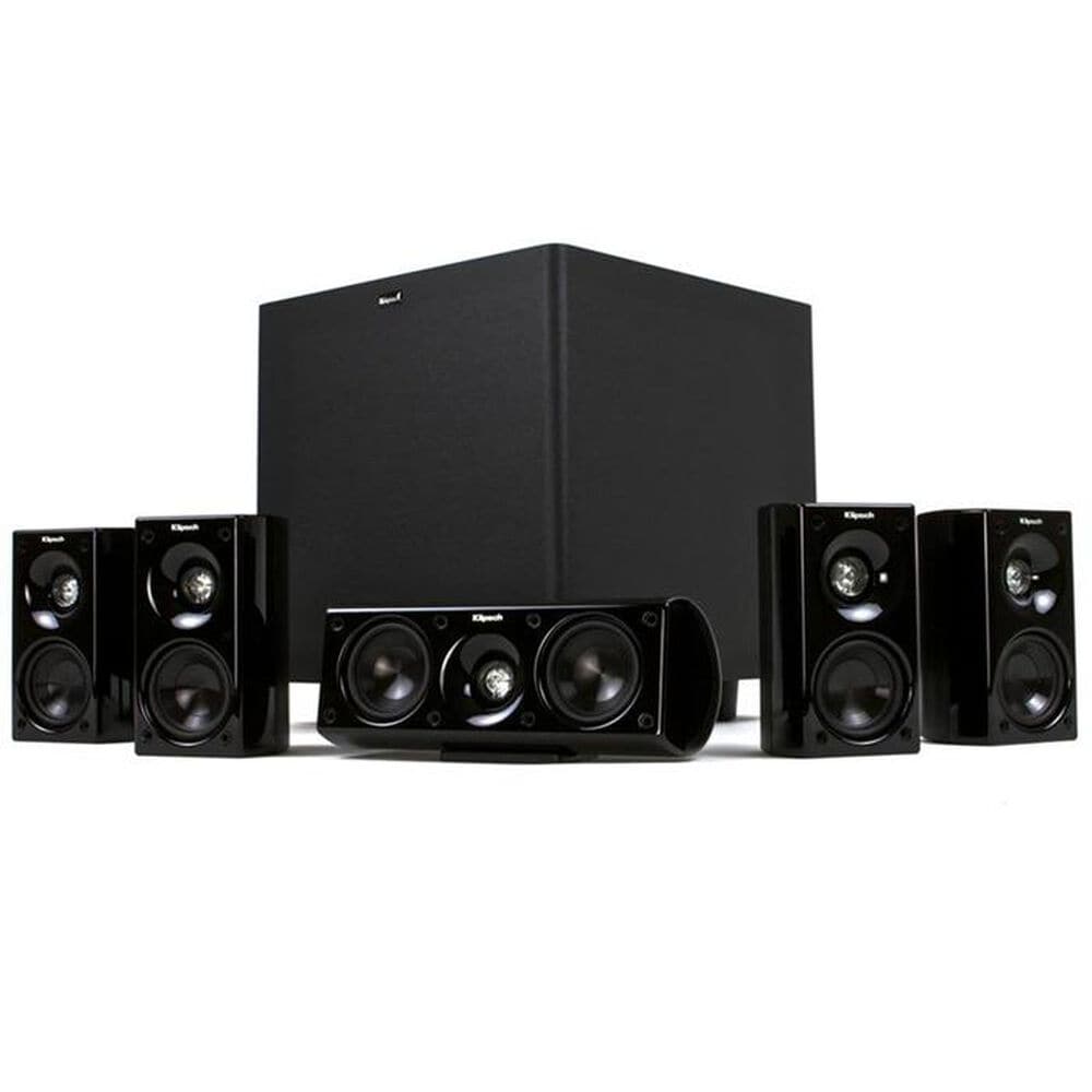 Klipsch HD Theater 600 5.1-Channel Home Theater Speaker System with Powered Subwoofer, , large