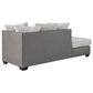 Ashley Clairette Court 2-Piece Left Facing Sectional with Chaise in Alloy, , large