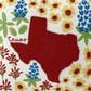 One Hundred 80 Degrees Texas Bloom Fabric Pillow, , large
