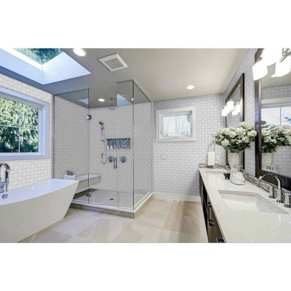 Emser Catch Gray 3&quot; x 6&quot; Glossy Glazed Ceramic Tile, , large