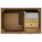 James Martin Laurent 36" Single Bathroom Vanity in Honey Oak with 3 cm Ethereal Noctis Silestone Top and Rectangular Sink, , large