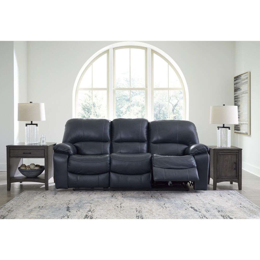 Ashley Leesworth Power Reclining Sofa in Ocean, , large